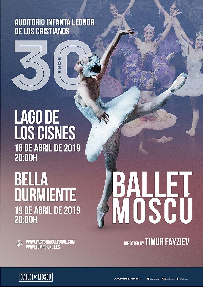 Ya a la venta las entradas para el Ballet de Moscú en Los Cristianos y