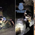 Un turista cae en una zona rocosa de Los Cristianos sufriendo fracturas y traumatismos