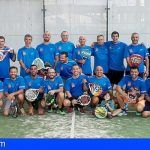 Bomberos de Tenerife celebran el VI Torneo de Pádel Memorial Acaymo Pérez