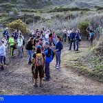 El proyecto ‘Senderíza-t’ traslada a medio centenar de granadilleros a la ruta Charcas de Erjos-Los Silos