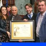 El vecino granadillero Cándido Pérez recibe el premio Tenerife Rural