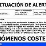 El Gobierno de Canarias mantiene la situación de Alerta por Fenómenos Costeros en Canarias