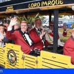 Las delegaciones del Carnaval Alemán visitan Loro Parque