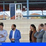El Alcalde y el consejero visitan las instalaciones que albergarán la TLP de Santiago del Teide