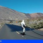 El Cabildo mejora las carreteras de acceso al Teide