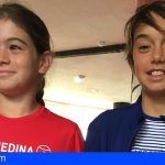 Los aroneros Marta Rodríguez y Kenay Ortiz Campeones Alevín de Canarias «Torneo Babolat»