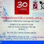Los bomberos voluntarios de Santiago del Teide organizan los 30 años de la peregrinación a Candelaria