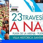Más de 250 nadadores participarán en la Travesía a Nado de Santiago del Teide 2018