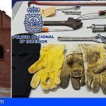 Tenerife | Detienen a 3 hombres por 6 robos con fuerza en Iglesias
