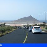 Rehabilitar la carretera de acceso a El Médano tuvo una inversión de un millón de euros