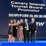 Canarias gana el premio al mejor destino mundial en captación de rutas World Routes 2018