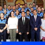 Santa Cruz da la bienvenida a 21 nuevos agentes en prácticas de la Policía Local