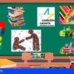 Coalición Canaria organiza su IX Campaña Solidaria