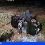 Accidente de tráfico en Los Abrigos, el conductor se encontraba fuera del del vehículo