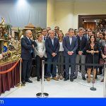 El Parlamento de Canarias inaugura su nacimiento y el alumbrado navideño