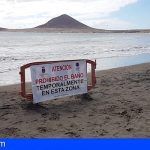 Se prohíbe el baño en la playa de El Médano al detectarse un vertido