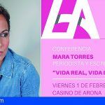 El acto inaugural de la Universidad de Invierno de Arona acoge la conferencia de Mara Torres `Vida real, vida imaginaria´