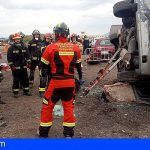 Bomberos de Tenerife participa en el V Encuentro Internacional de Rescate en Accidentes de Tráfico y Emergencias