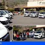 La Fundación CajaCanarias entrega vehículos adaptados a nueve entidades sociales