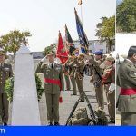 Renovación del juramento a la bandera del General Jefe del Estado Mayor del Mando de Canarias