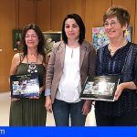 Santiago del Teide | Se inauguró la exposición colectiva de Liliana Carmen Amenta y Elisabeth Denise