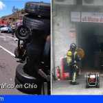 Un accidente mortal y varios incendios, operativos de Bomberos de Tenerife en Semana Santa