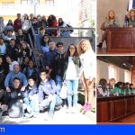 Los jóvenes de los cuatro institutos de Granadilla, protagonistas de un pleno municipal