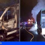 Se Incendia un vehículo entre Los Cristianos y Guaza