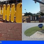 Vecinos de Granadilla critican el abandono de los parques infantiles municipales