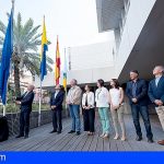 Gran Canaria iza la bandera de la Unión Europea frente al sentimiento antieuropeísta que impregna su territorio