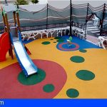 Continúan las obras de rehabilitación de los parques infantiles de San Miguel