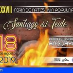 Arguayo acoge la Feria de Artesanía Popular de Santiago del Teide