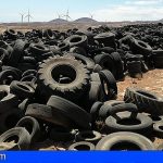 El Cabildo eliminará 8.000 toneladas de neumáticos en Arico