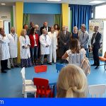 Pediatría de La Candelaria ya dispone de un nuevo espacio de ocio y estudio