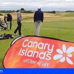 Canarias se promociona en varias ciudades británicas como destino para practicar golf