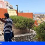 La Gomera | Reyes visita La Lomada para evaluar las próximas actuaciones