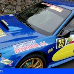 Félix Brito expone el Subaru Impreza WRC en el Salón del Automóvil de Canarias