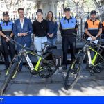 La Laguna incorpora 4 bicicletas eléctricas para la Policía Local y Protección Civil