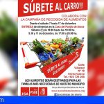 El PSOE de Arona inicia su campaña de recogida de alimentos