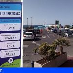 Juan Santana | Suben 0,10€ los aparcamientos del Puerto de Los Cristianos