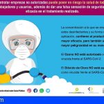 Proliferan en Canarias las empresas no autorizadas que ofertan servicios de desinfección