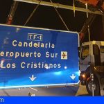 El Cabildo de Tenerife mejora la señalización informativa de la TF-1