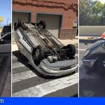 Bomberos de Tenerife intervino en 2 accidentes de tráfico en Adeje y Granadilla