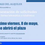 San Miguel | El 8 de mayo se abre el plazo para solicitar las ayudas al alquiler frente al COVID-19
