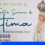 Valle San Lorenzo celebra desde hoy sus fiestas online en honor a la Virgen de Fátima