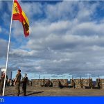 El Ejército de Tierra en Canarias rinde homenaje a las Víctimas del Covid-19