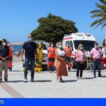 Granadilla presenta su nuevo servicio de vigilancia y salvamento en las playas