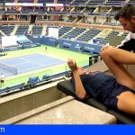Adeje | El fisioterapeuta de Bahía del Duque prepara a Karolina Pliskova durante el US Open