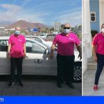 Taxistas de San Miguel se visten de rosa; Apoyo a la lucha contra el cáncer de mama