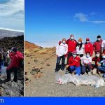 Cruz Roja culmina con éxito el proyecto desarrollado para la conservación y mejora del PN del Teide